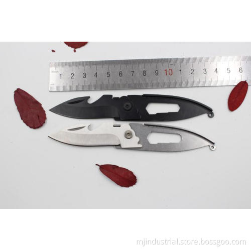 Folding knife with stainless steel handle,Travelling survival folding knife